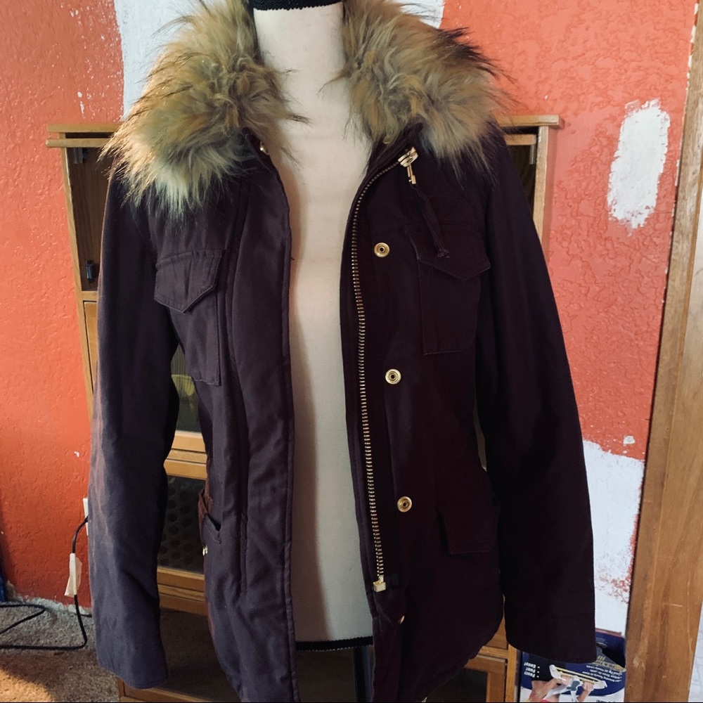 Warm quilted jacket